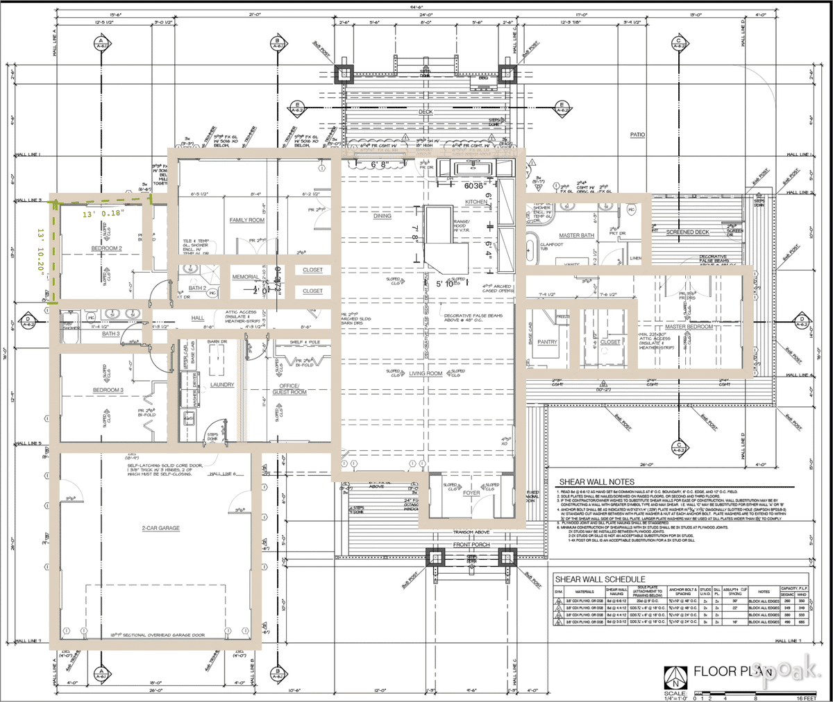 Large Kitchen Layout designed by Jessica Chaney