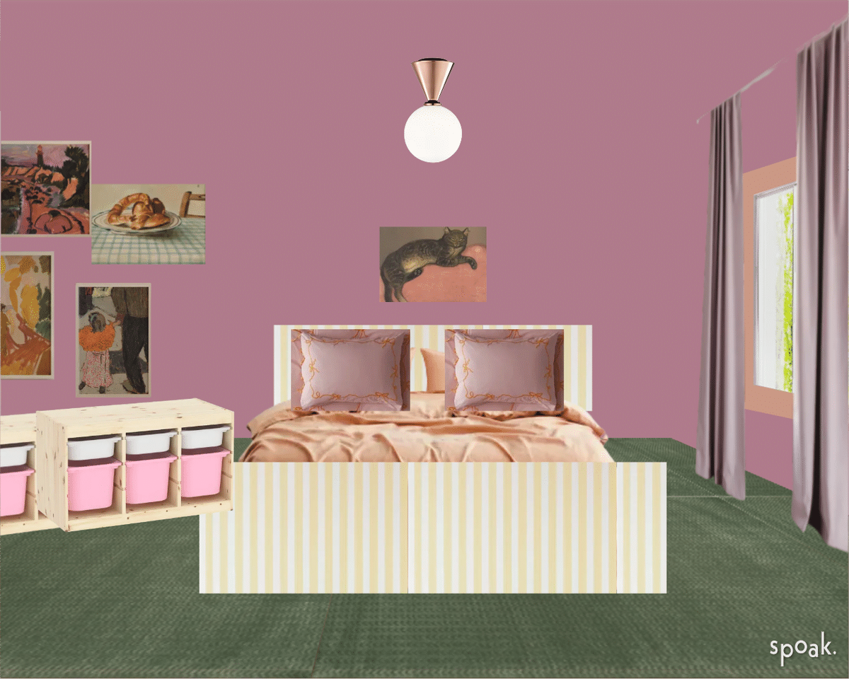 Bedroom designed by Shellie Kemp