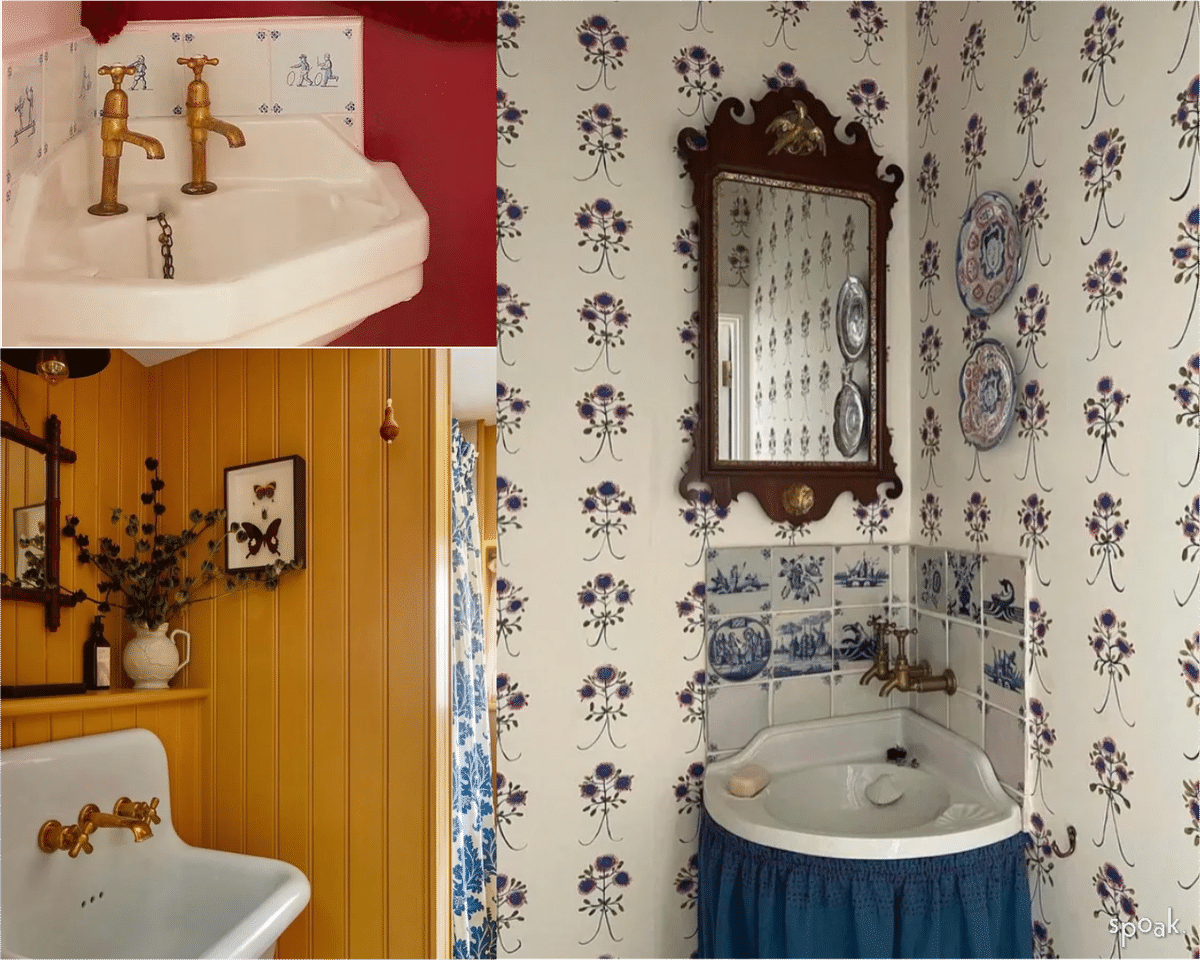 Basement bathroom designed by Hilah Stahl