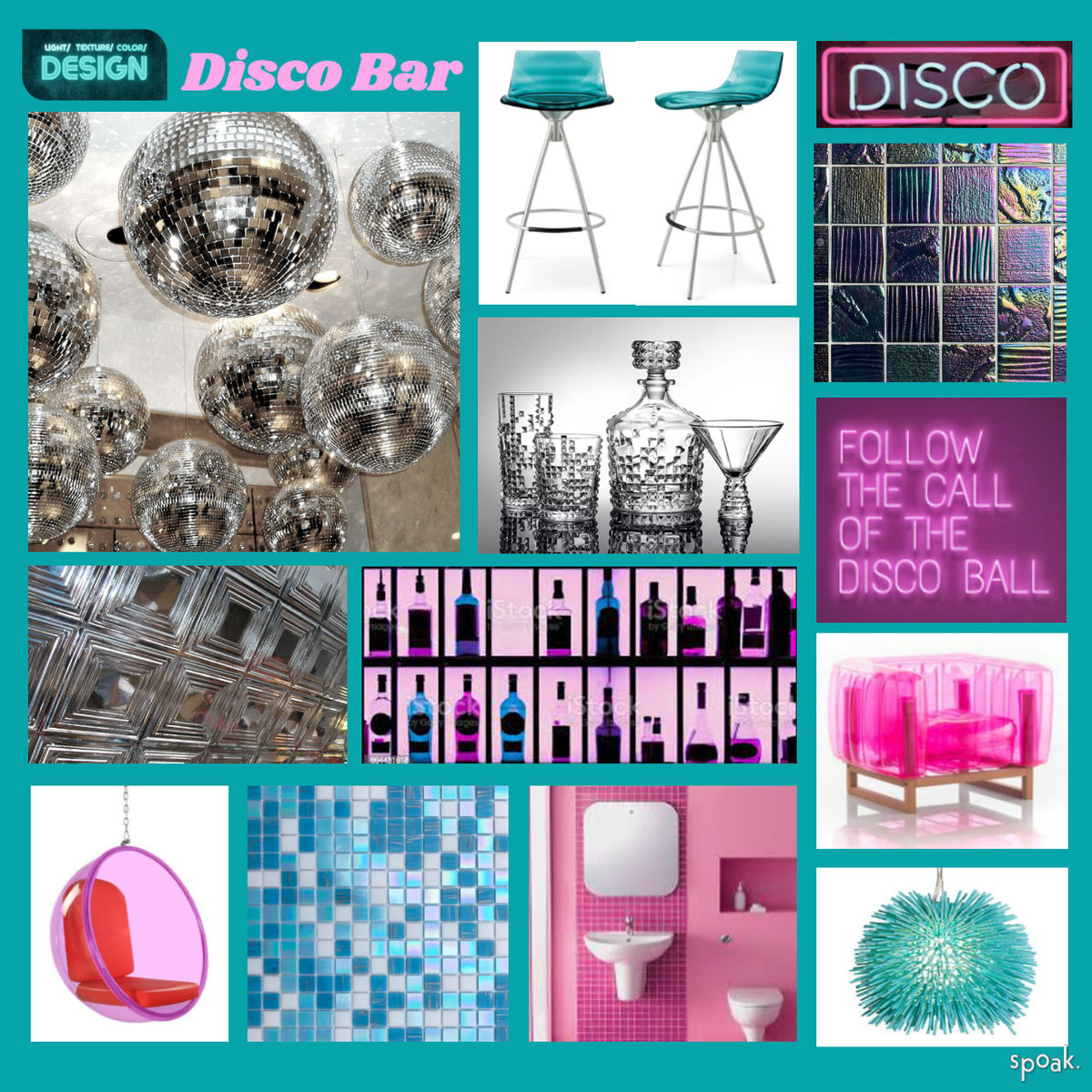 Disco Bar designed by Sarah Stanley