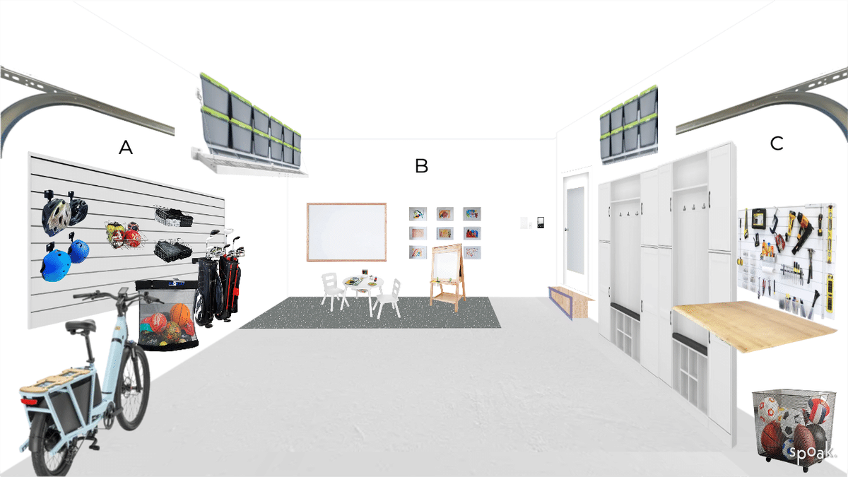 Garage Elevations v.2 designed by Christina Whiteside