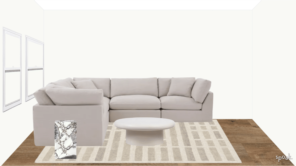 Living Room designed by Carly Lange