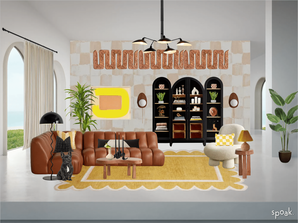 Urban Outfitters Living Room designed by Kayla Brown