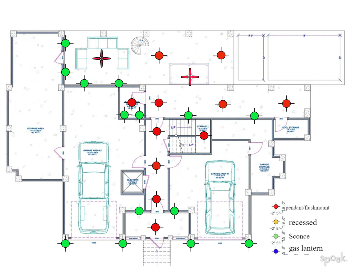 Three Story House Floor Plan designed by mandy livingston