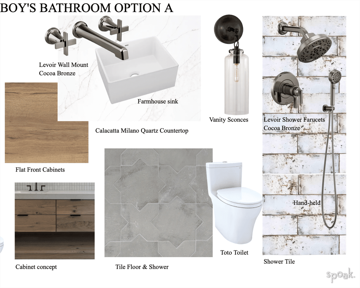 Guest Bathroom Mood Board (copy) designed by shannon callaghan