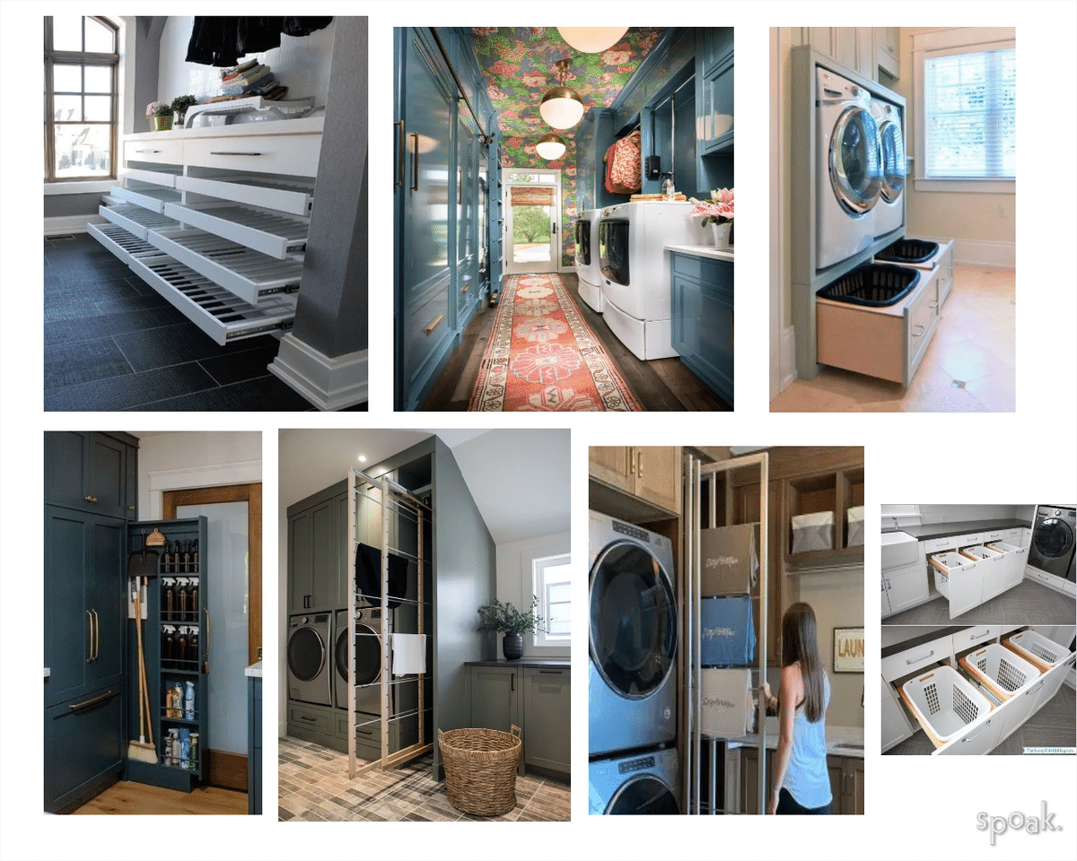 Laundry Room Mood Board designed by Zoe Shyn