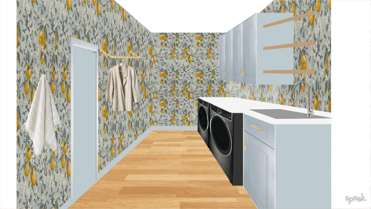 Laundry Room designed by Autumn Janesky