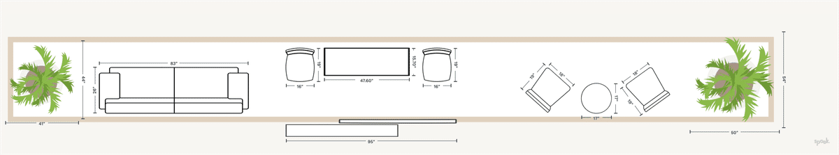 Outdoor Layout designed by Chelsea Alysa