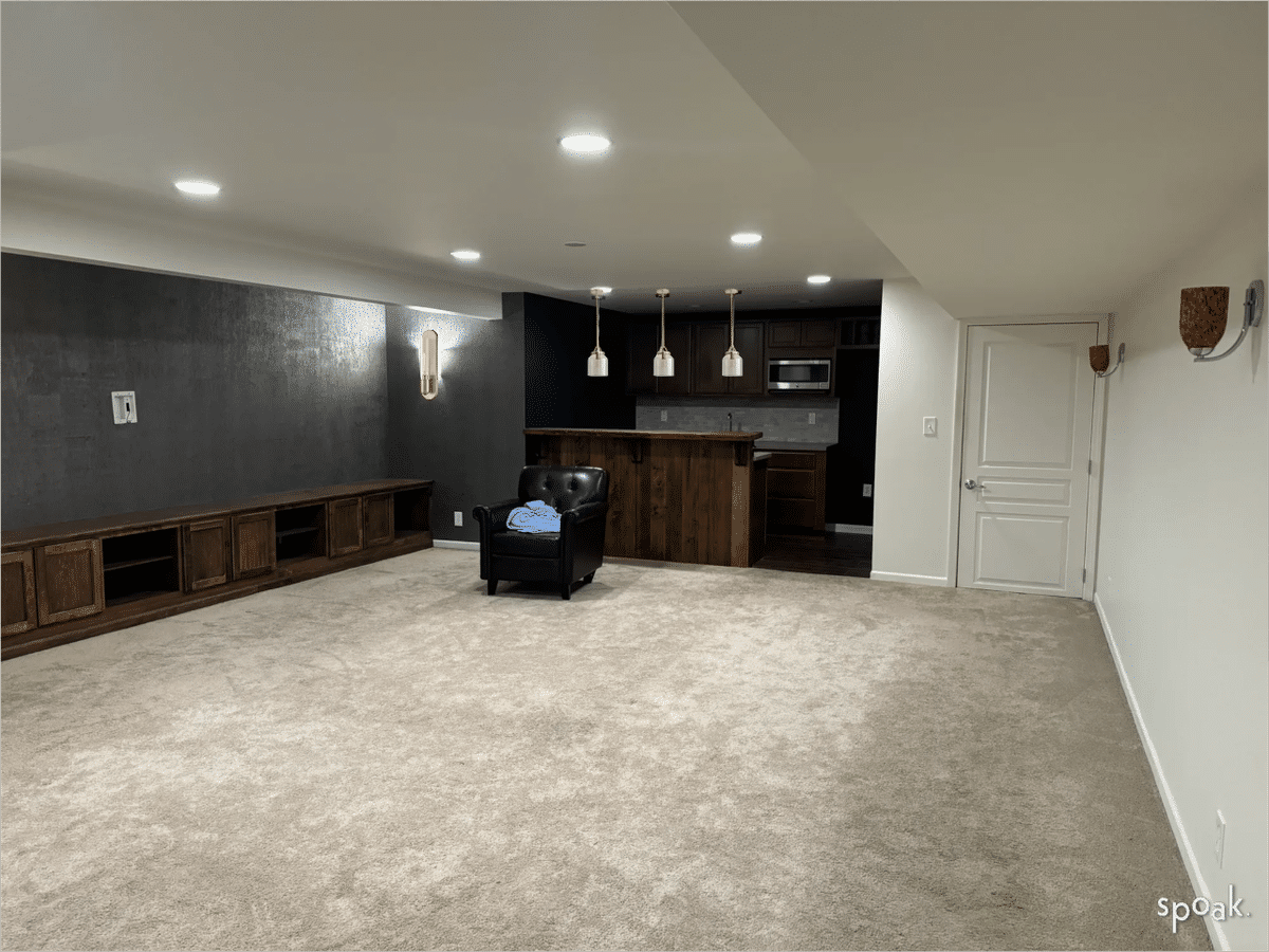 Basement Updated designed by Katie Hoffman