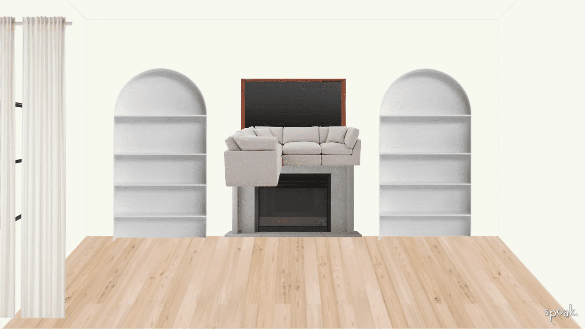 Living Room designed by Payton Pfeiffer