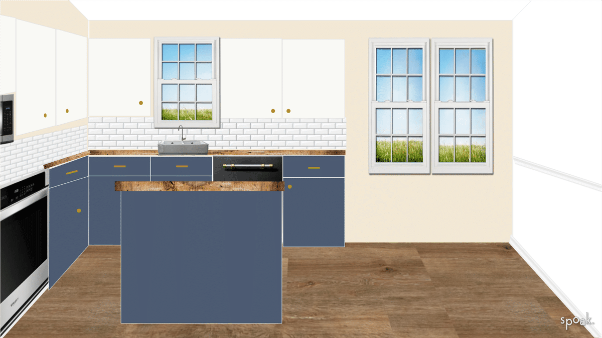 Kitchen designed by Claire DiYenno