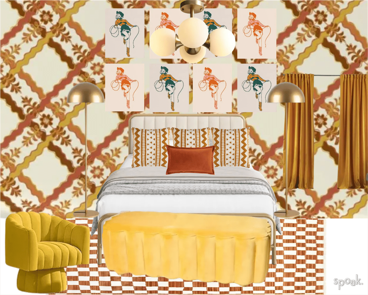 Cowgirl Room designed by Hannah Petterson