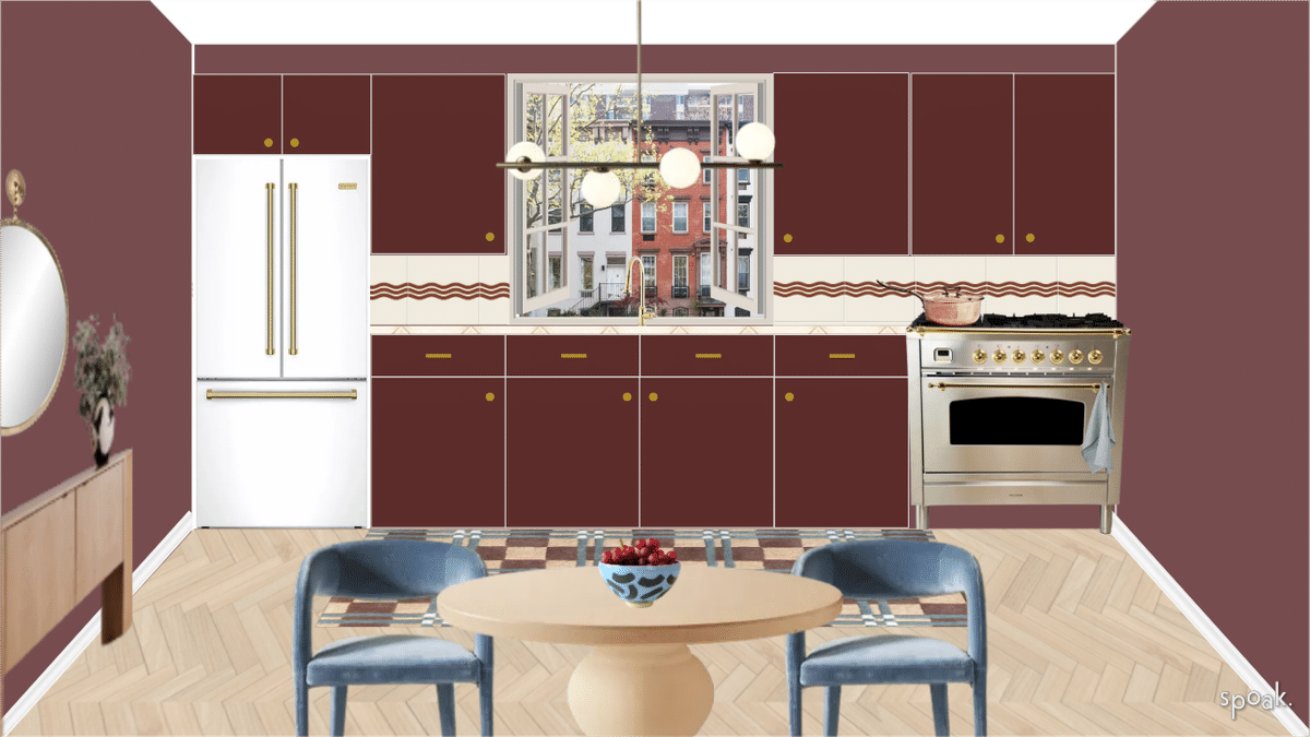 Burgundy Me designed by Shannon Stucke