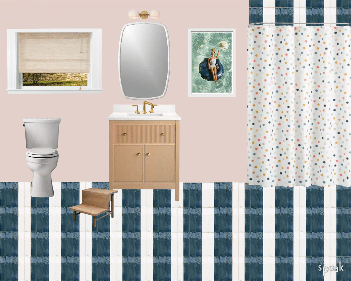 Kids' Bathroom v3 designed by Taylor Colomey