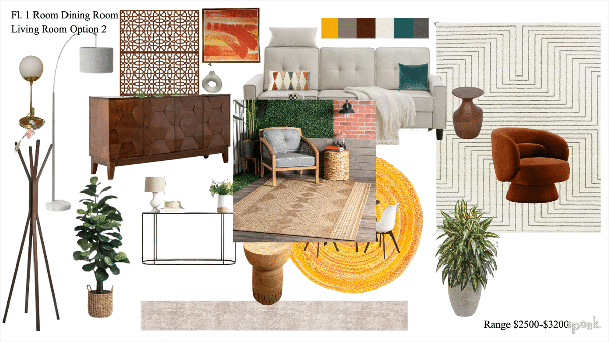 Living Room Mood Board (copy) designed by TAMI BROOKS