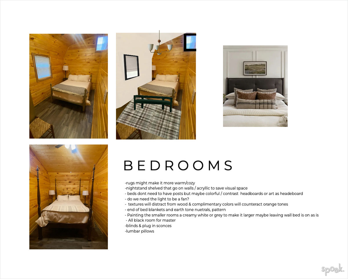 Bedrooms designed by April Meisner