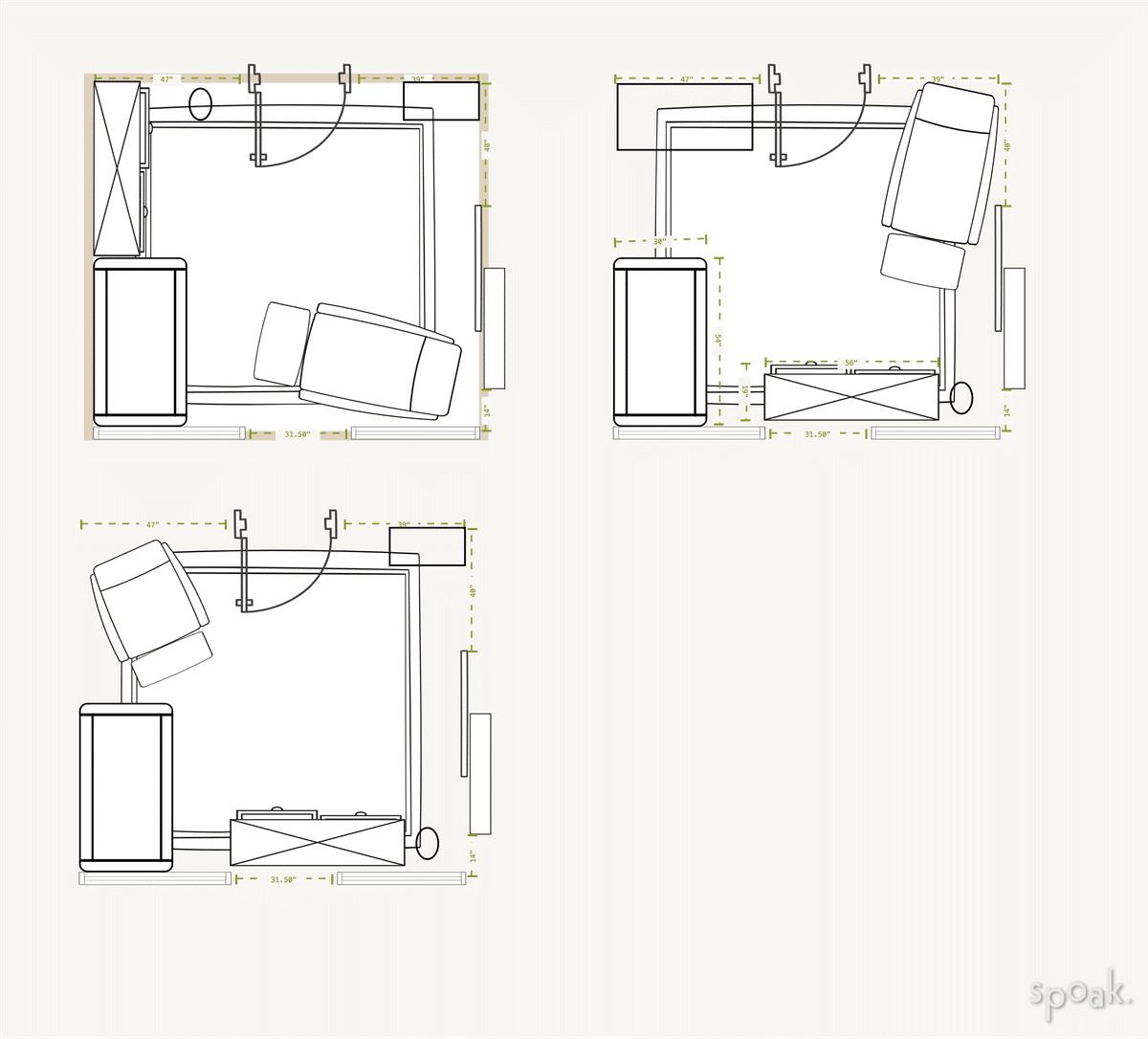 Nursery Plan designed by Kendall Beveridge