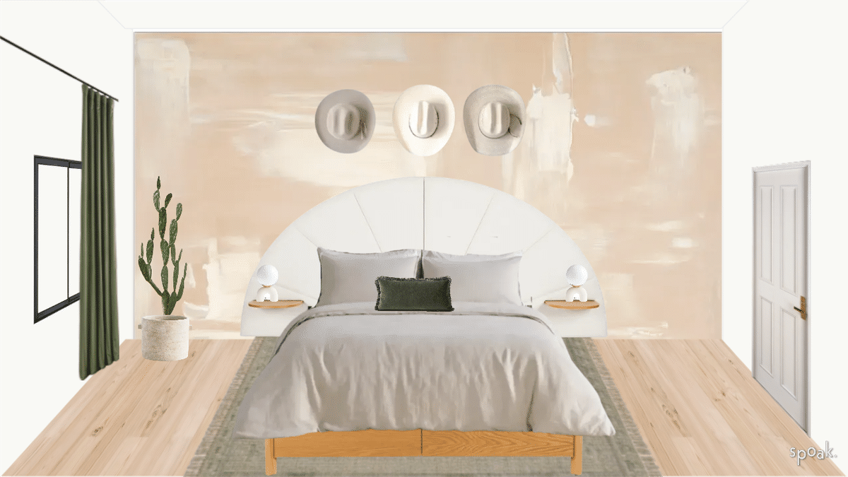 Guest Bedroom designed by Chante Fox