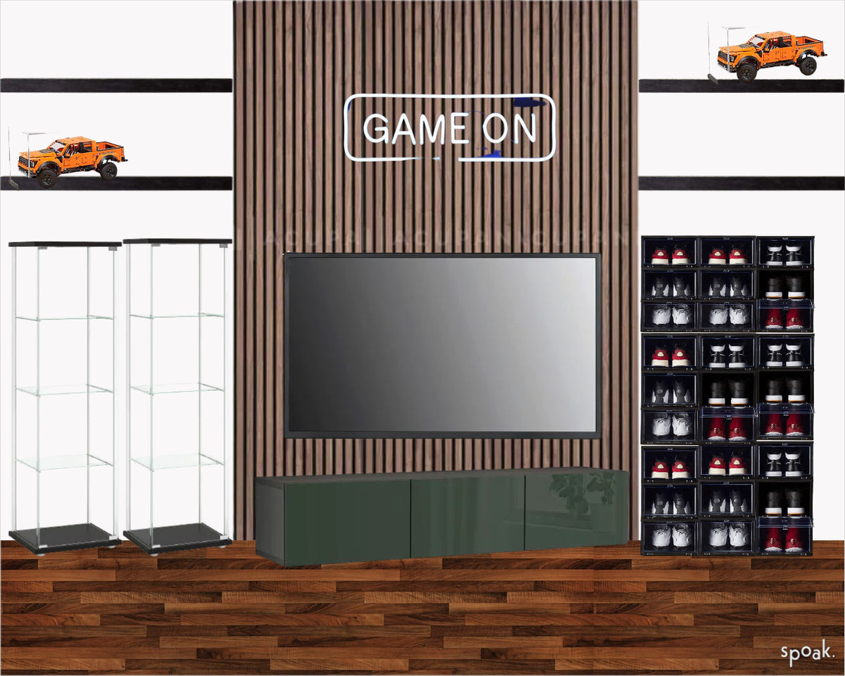 Game Room ver 2 designed by Trisha Ignacio