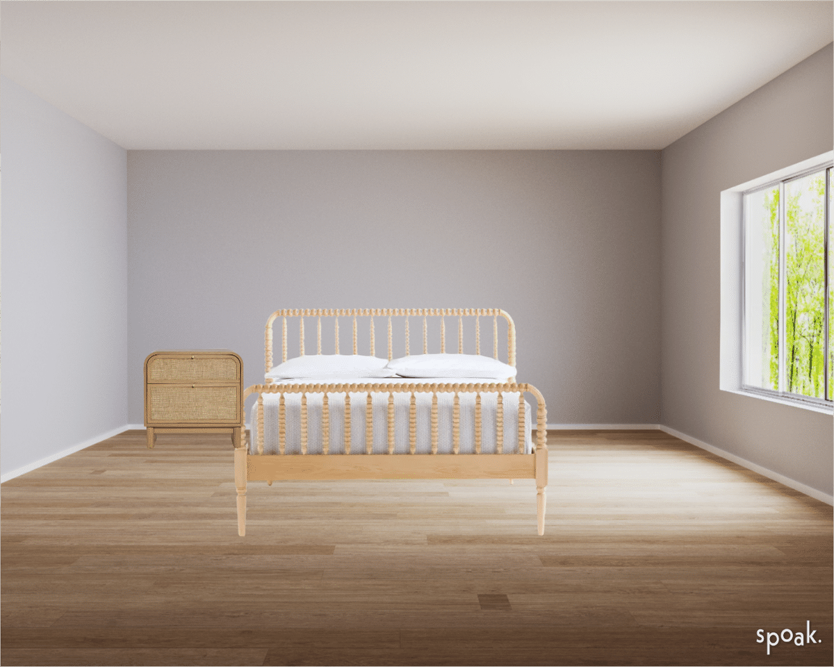 Primary Bedroom designed by Emily Grinnell