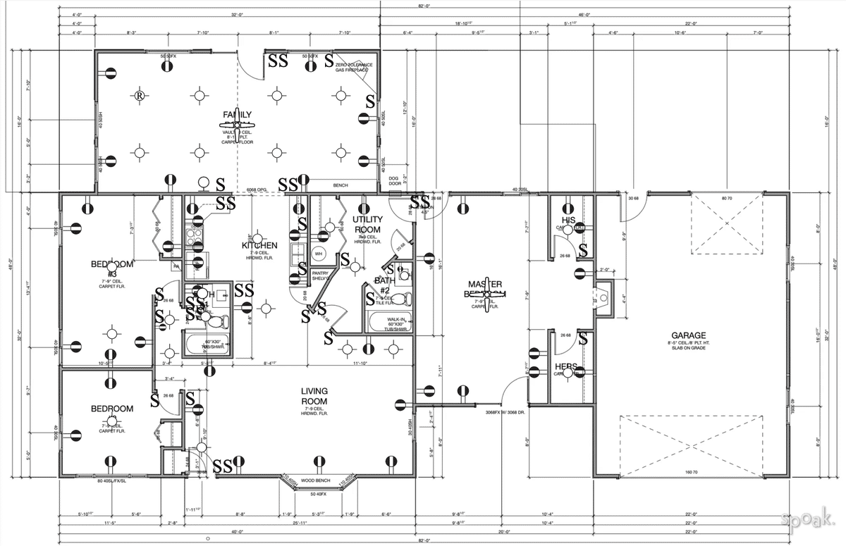 House Floor Plan designed by Steven Laurino