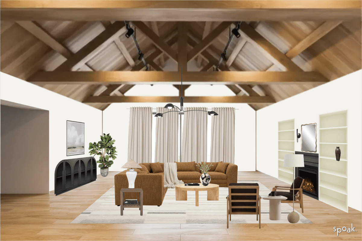 Living Room designed by Hanna Ruddock