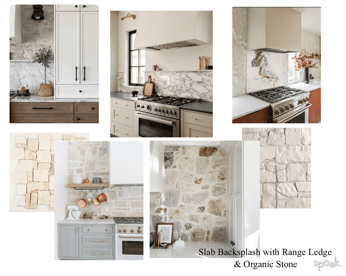 Backsplash designed by Brittany Vink