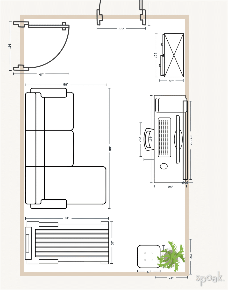 Library Plan designed by Nick Tatum