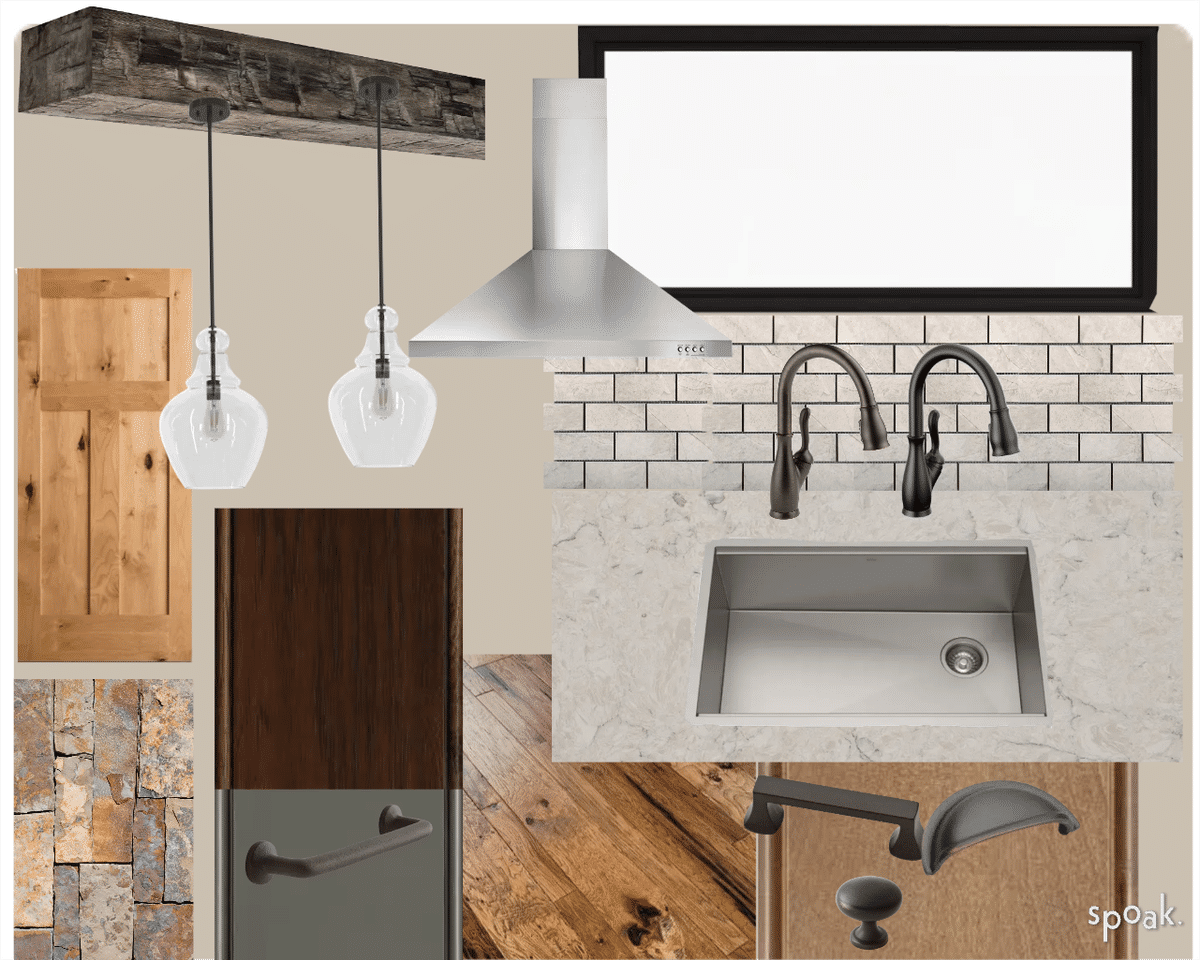 Kitchen  designed by Summer Sackett