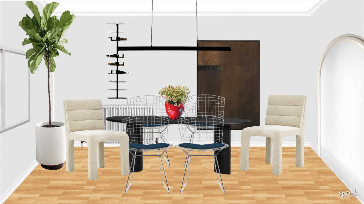 Dining Room designed by Chelsea Lauzé