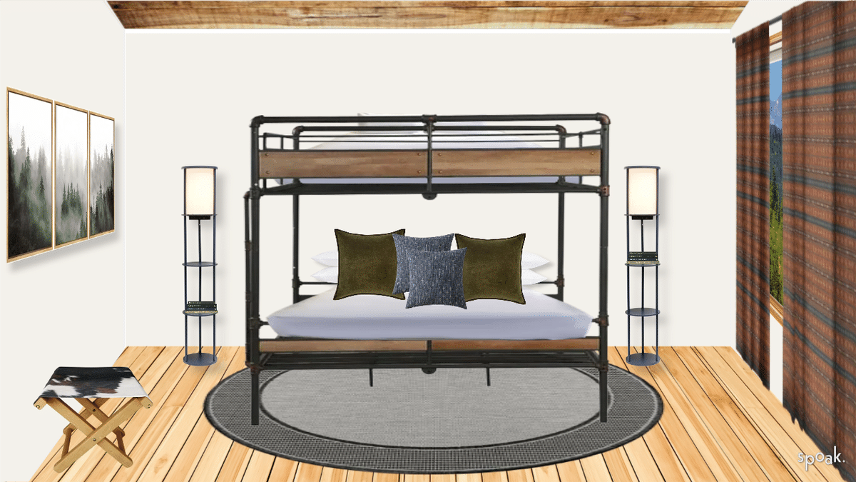 bed 2 designed by Showplace Design
