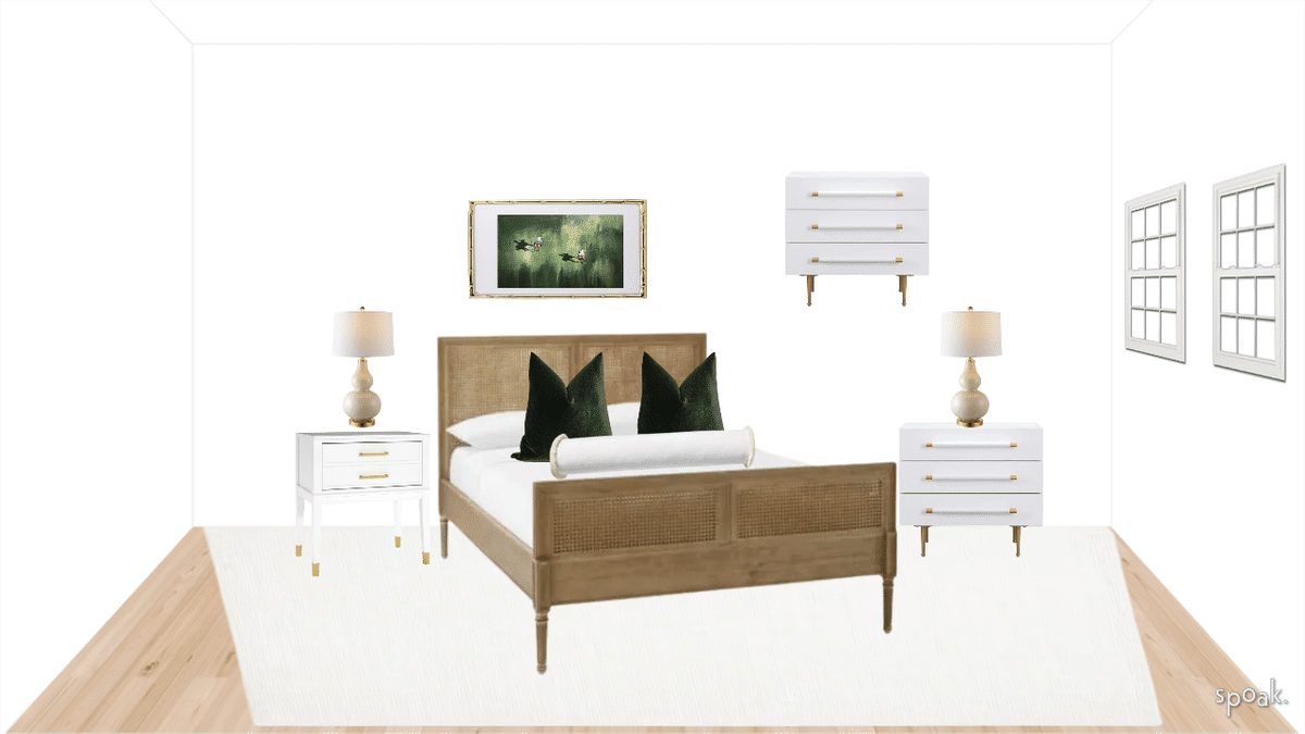 Primary Bedroom designed by Lauren Reid