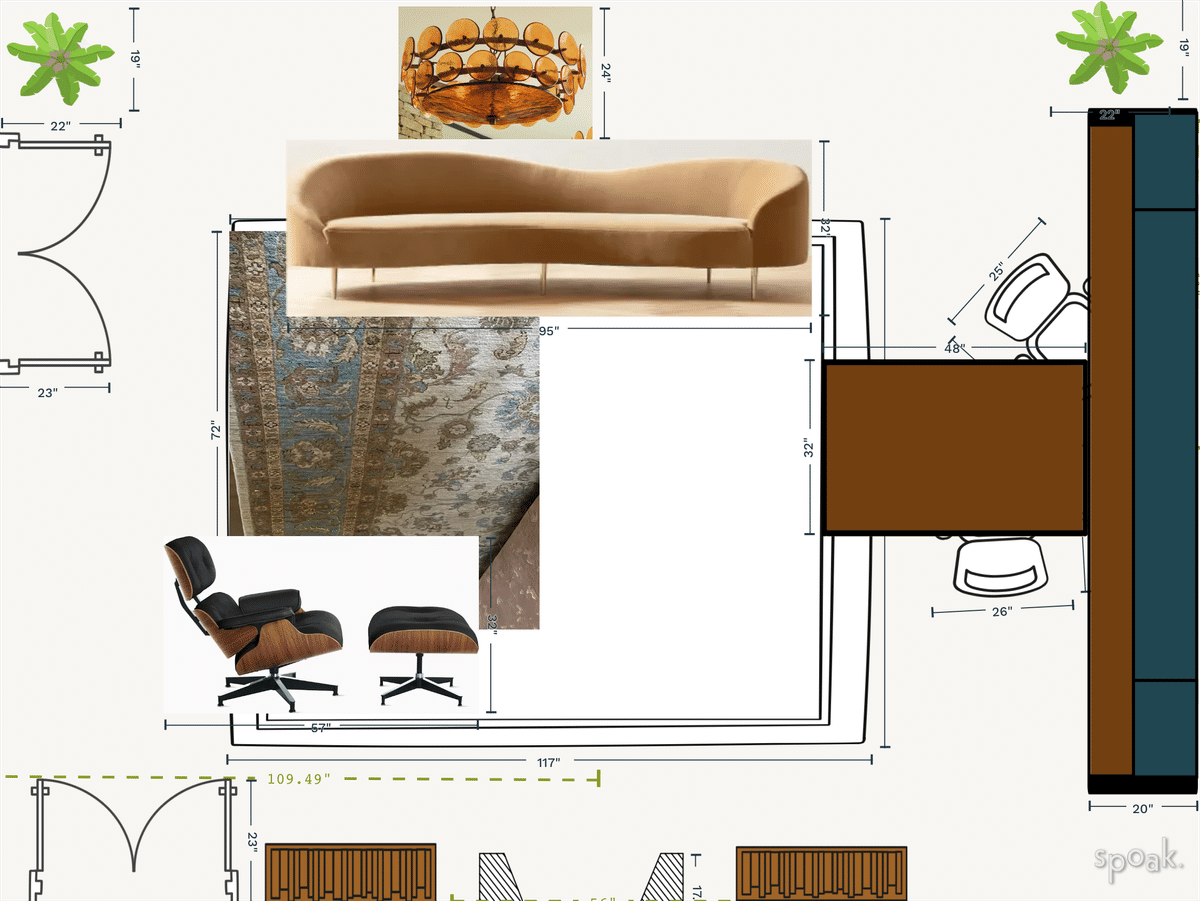 Office Layout designed by Melissa Goldberg