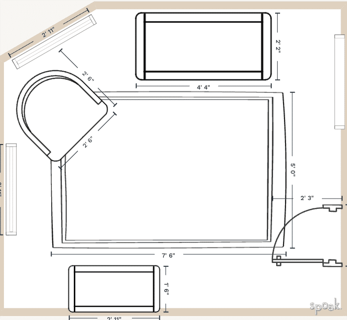 Nursery Plan designed by Lais Yanosky