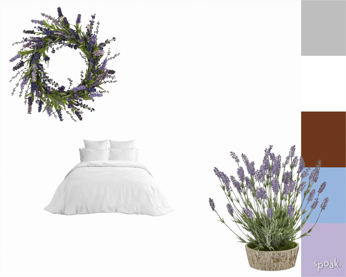 Primary Bedroom Mood Board designed by Madison Phillips