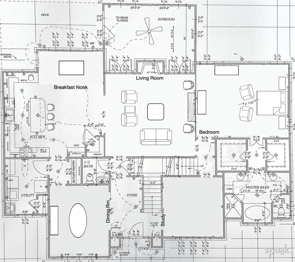 One Bedroom House Layout designed by Britney Bradford