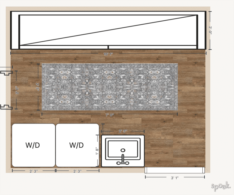 Mudroom Plan designed by Ashlyn Prickett