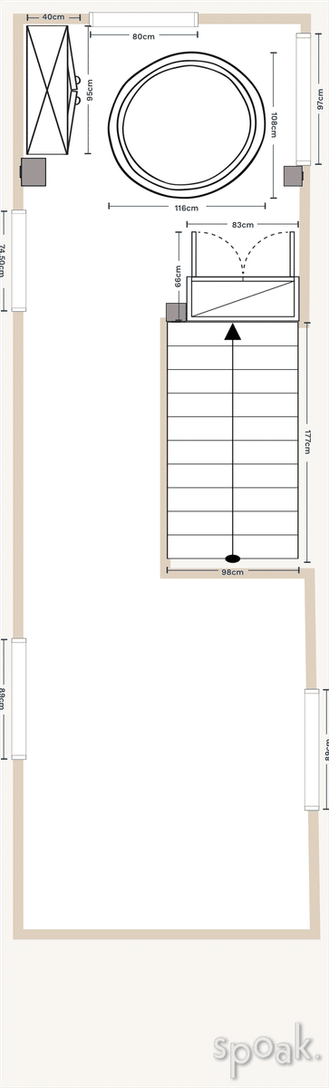 Hallway Layout designed by scarlett holman