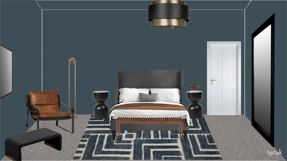 Master Bedroom 1 designed by Nayelie Wiggs