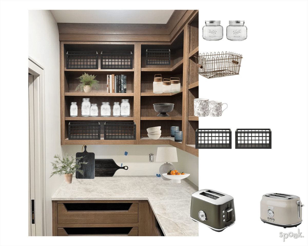 Pantry designed by Morgan Van Roekel