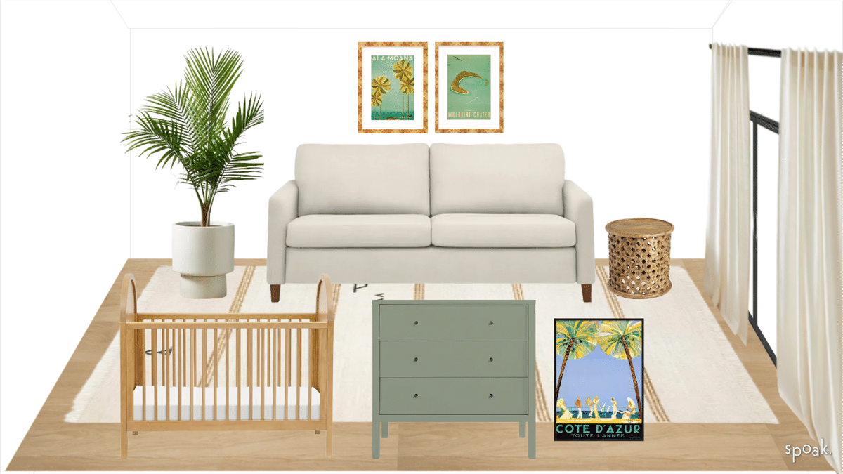 Nursery designed by Emily Liu