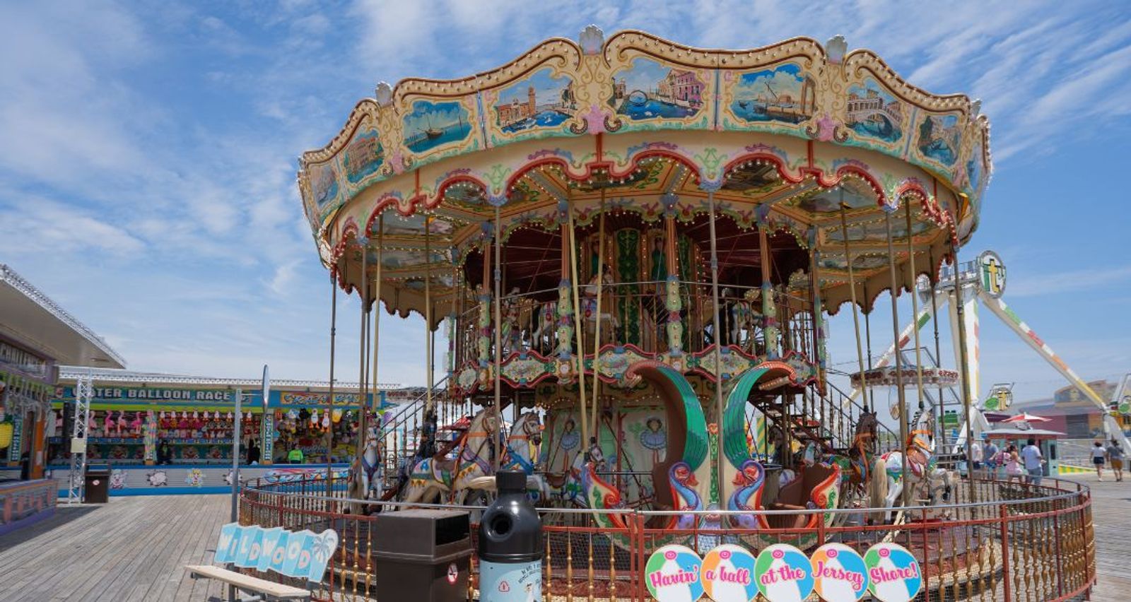 Surfside Pier Carousel at Morey's Piers