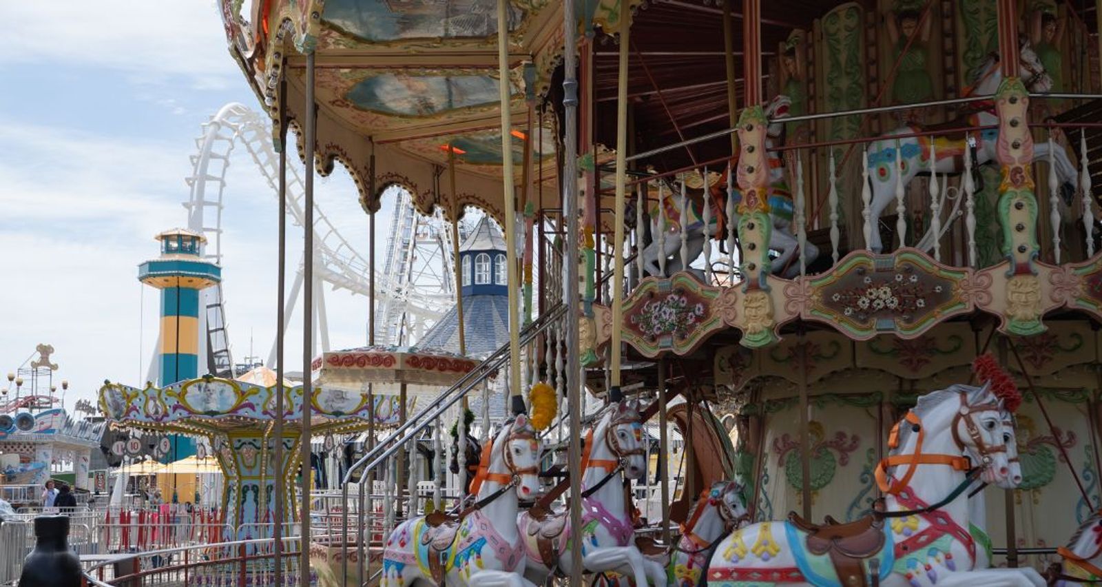 Mariners Pier Carousel at Morey's Piers