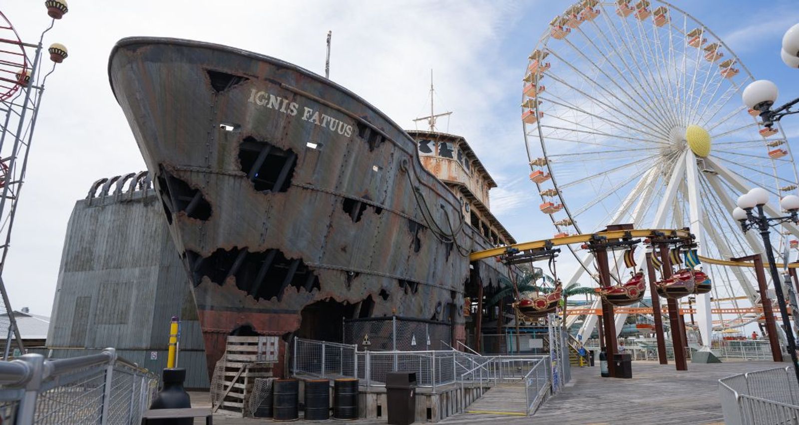 Ghost Ship at Morey's Piers