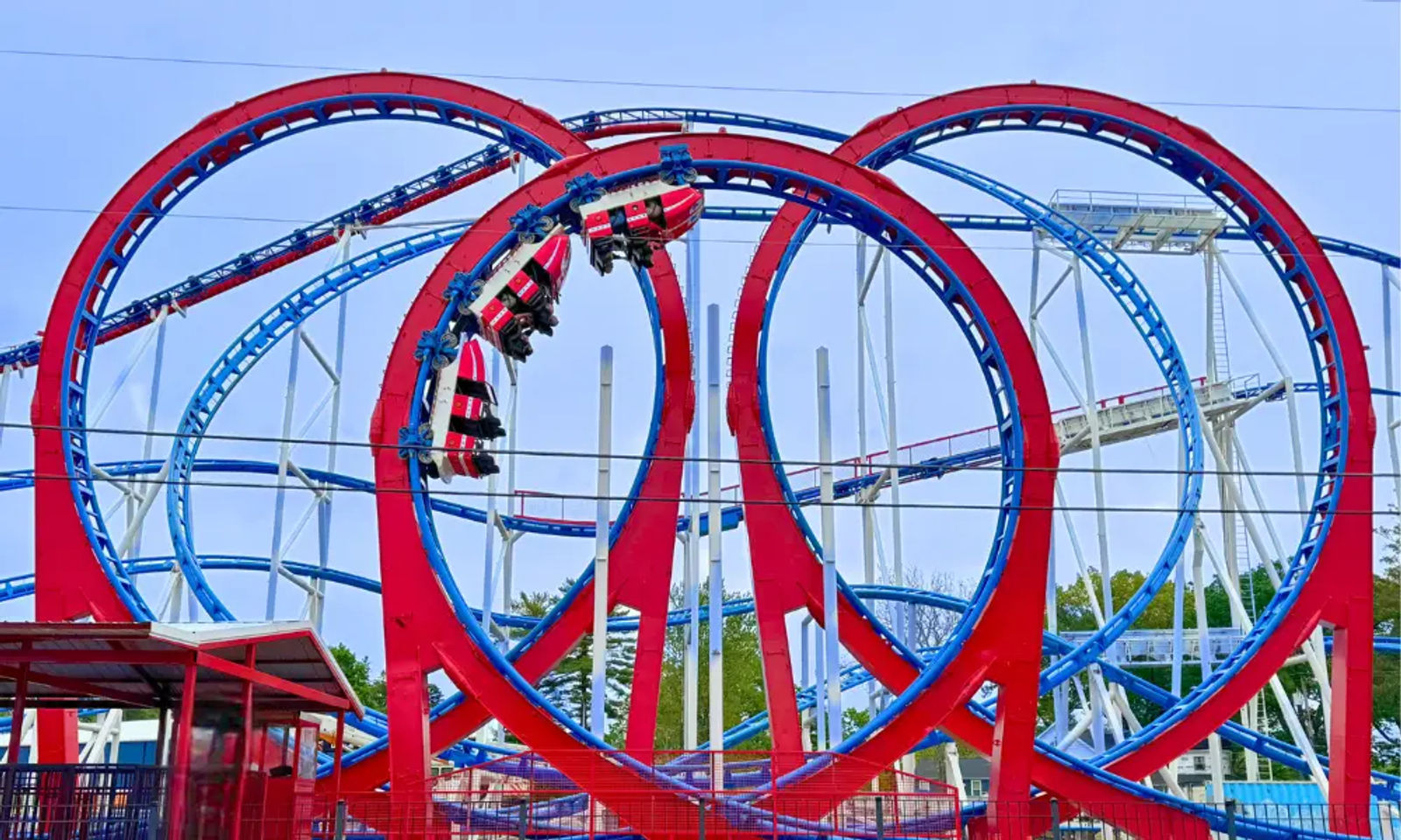 All American Triple Loop at Indiana Beach