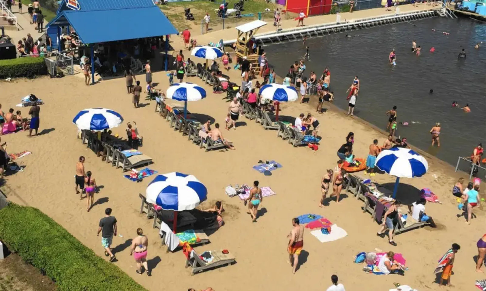 Pier Pool at Indiana Beach