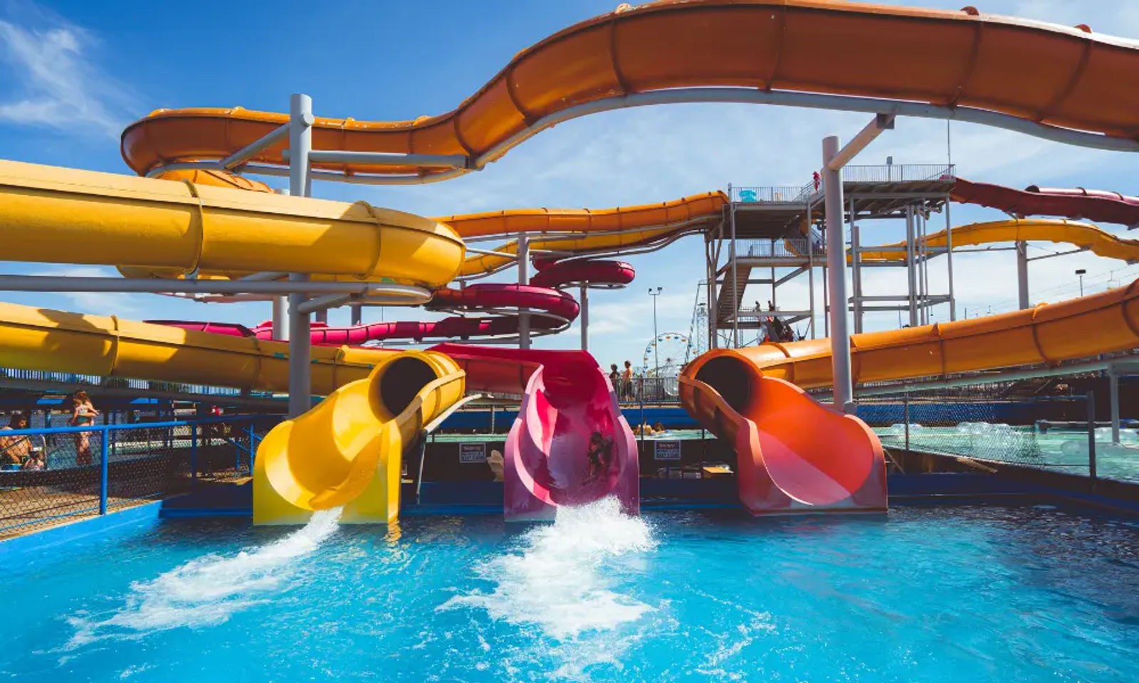 Slide Tower at Indiana Beach