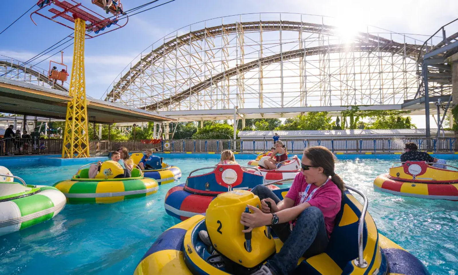 Cap'n Crow Bumper Boats at Indiana Beach