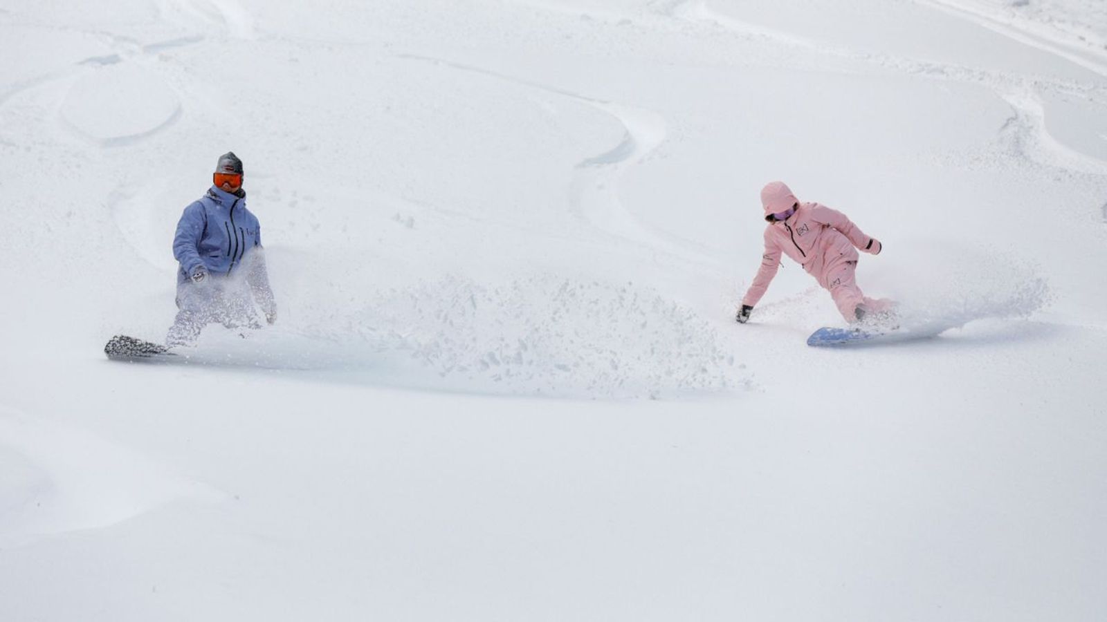 Skiing at Mt. Norquay