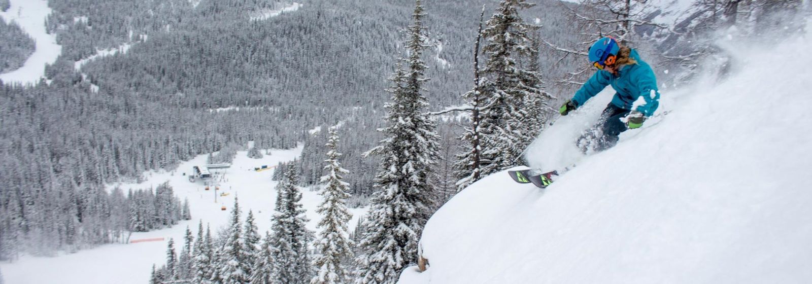 Teepee Town Chutes at Sunshine Village